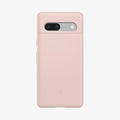 ACS06095 - Pixel 7a Case Thin Fit in pink sand showing the back