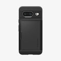 ACS06286 - Pixel 8 Case Slim Armor CS in black showing the back