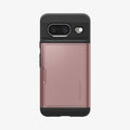 ACS06287 - Pixel 8 Case Slim Armor CS in rose gold showing the back