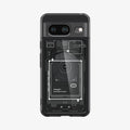 ACS06279 - Pixel 8 Case Ultra Hybrid Zero One showing the back