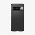 ACS06311 - Pixel 8 Pro Case Liquid Air in Matte Black showing the back
