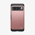 ACS06321 - Pixel 8 Pro Case Tough Armor in rose gold showing the back