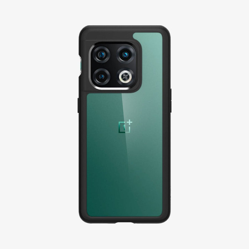 ACS04429 - OnePlus 10 Pro Ultra Hybrid Case in Black showing the back