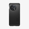 ACS05800 - OnePlus 11 Series Tough Armor Case in Black showing the  back
