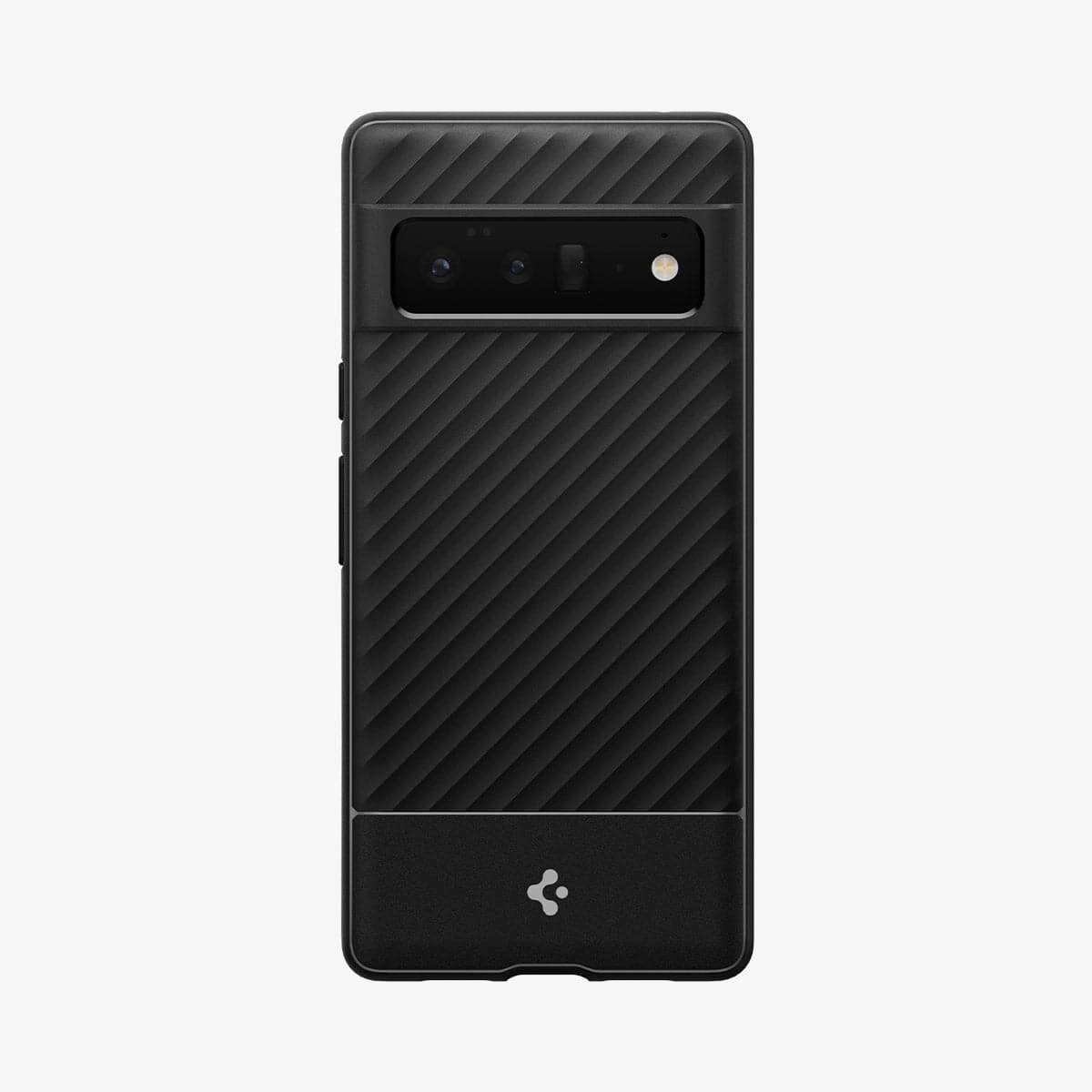ACS03464 - Pixel 6 Pro Case Core Armor in matte black showing the back