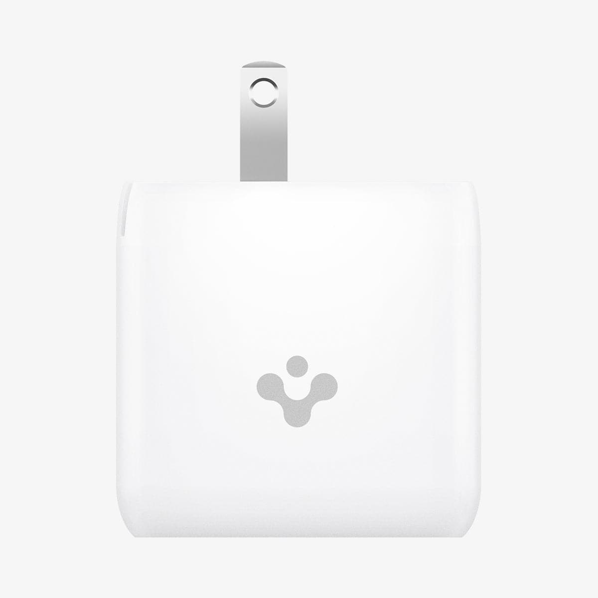 ACH02595 - ArcStation™ Pro 40W Wall Charger PE2013 in white showing the side and prongs