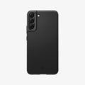 ACS03949  - Galaxy S22 Plus 5G Case Thin Fit in black showing the back