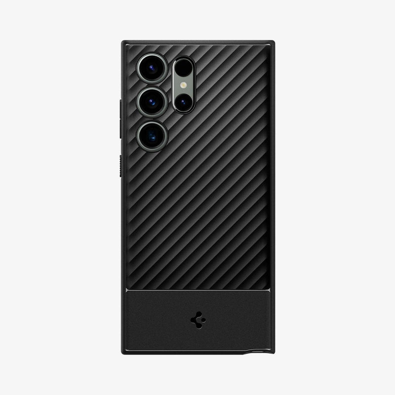 ACS05643 - Galaxy S23 Ultra Case Core Armor in matte black showing the back