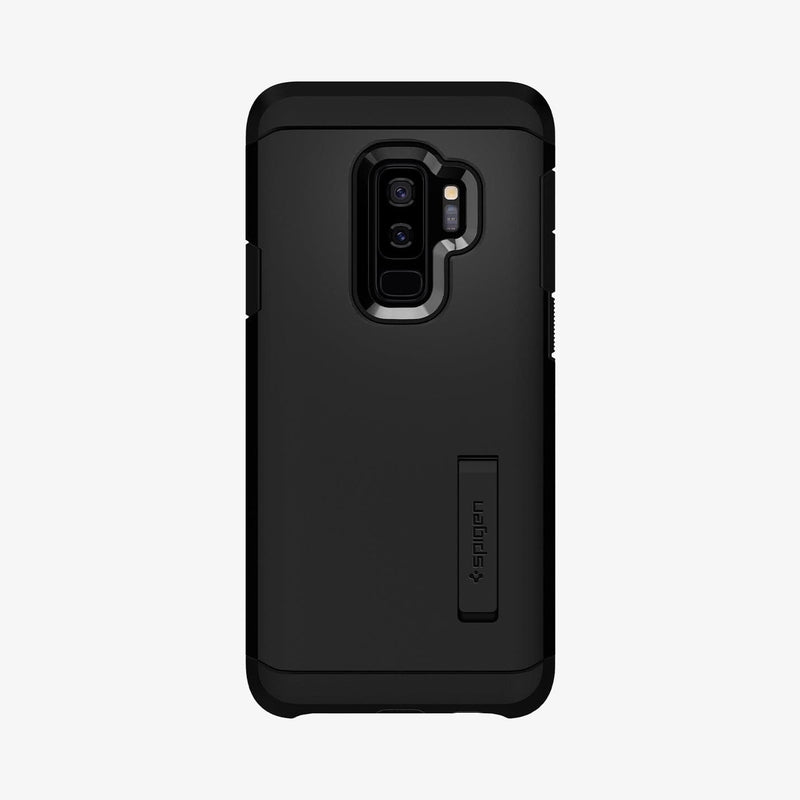 593CS22933 - Galaxy S9 Plus Tough Armor Case in black showing the back