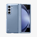 ACS06869 - Galaxy Z Fold 5 Case Slim Armor Pro in sierra blue showing the back and front